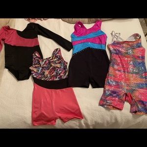 Gymnastics/Dance Leotard Bundle - Size 5/6